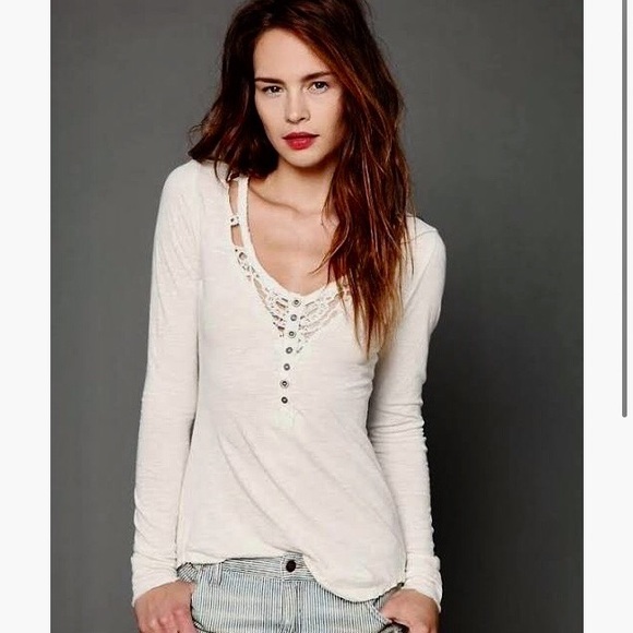 Free People Tops - Free People Lou Legacy Henley